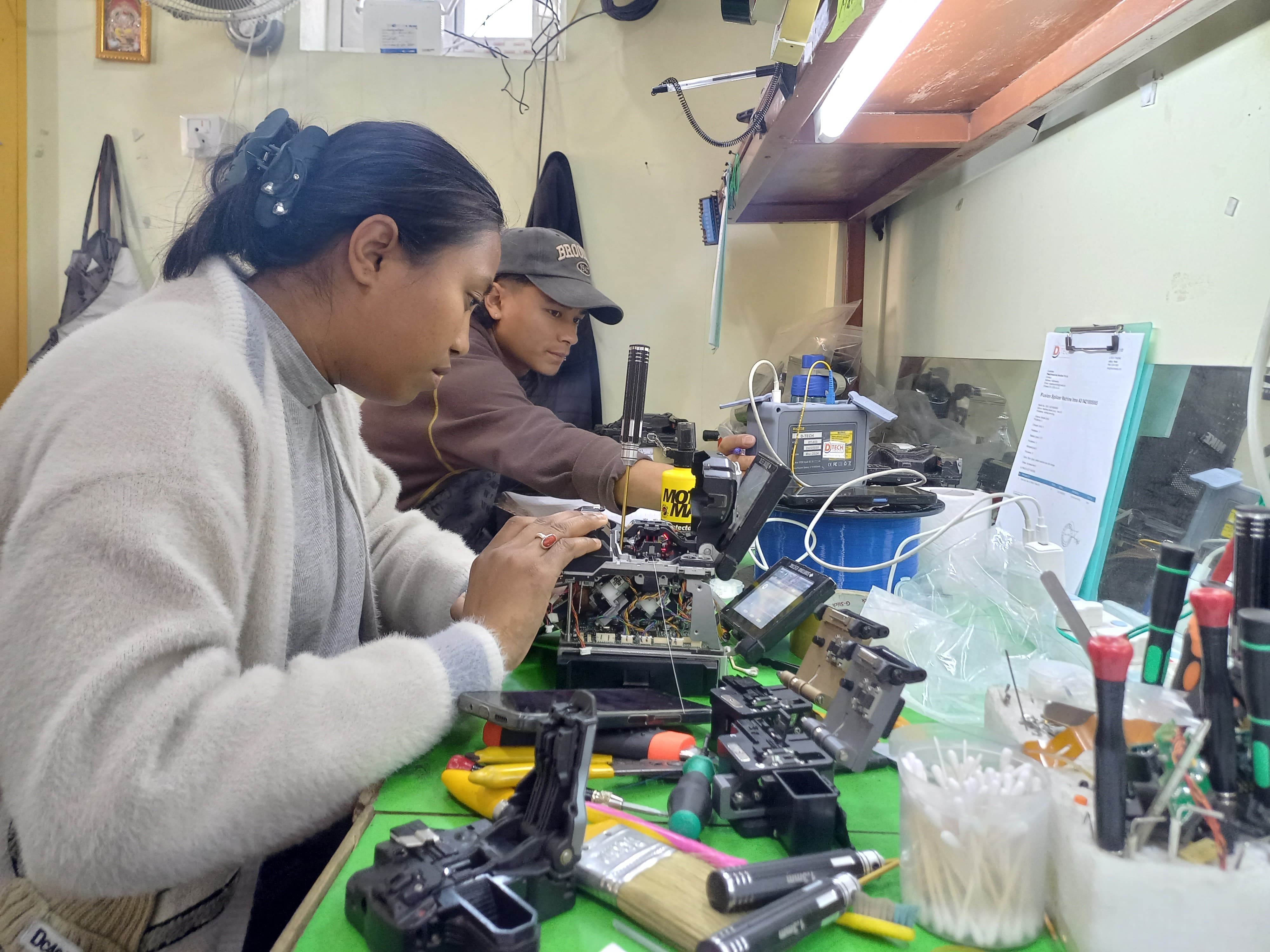 Fiber Technician Skill test  In Nepal